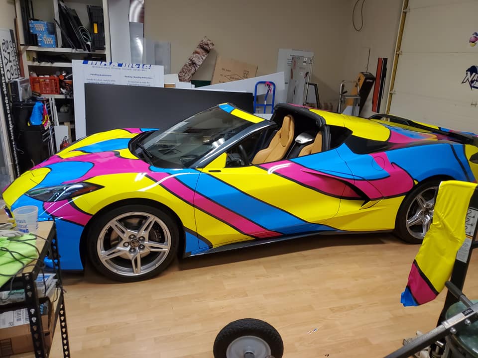 C8 Corvette Wrap 2