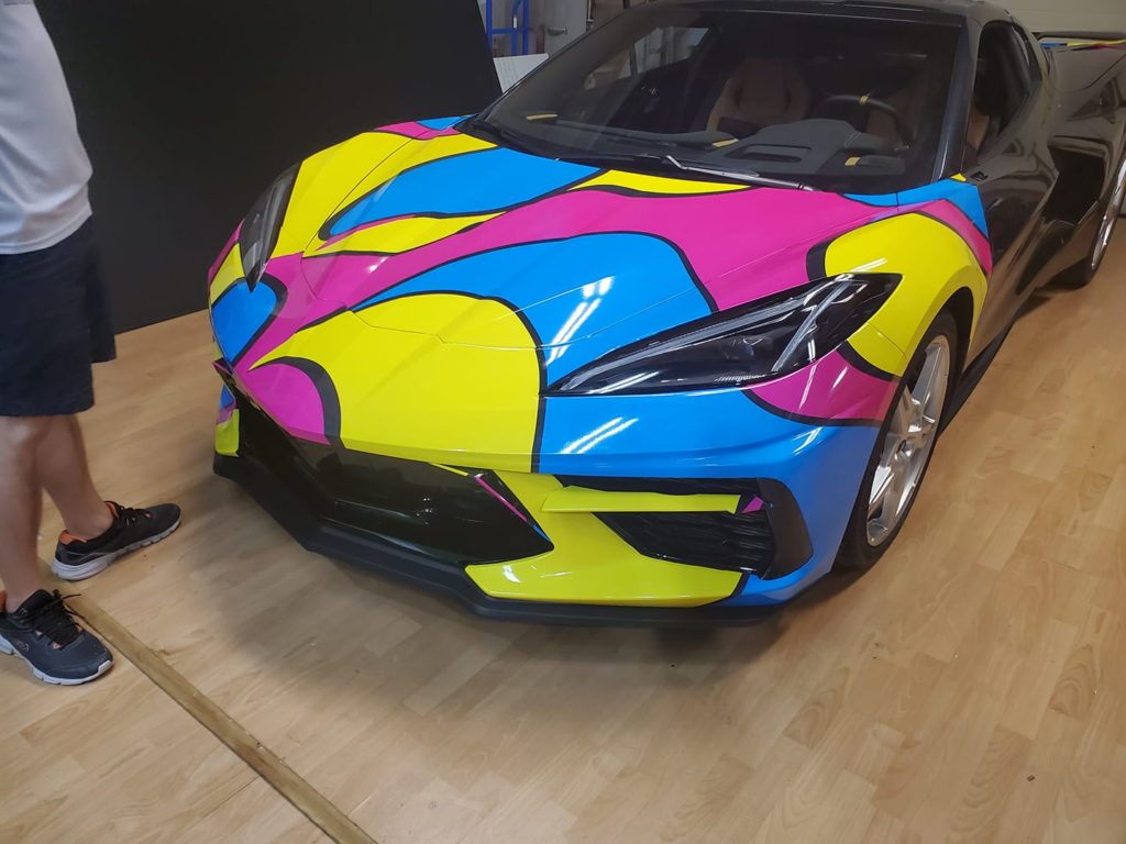 C8 Corvette Wrap 4