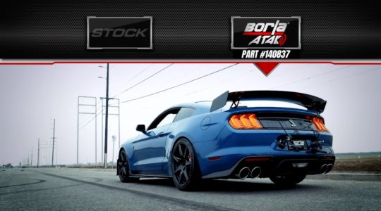 Borla Atak Cat-Back Exhaust With SwitchFire X-Pipe 2020 Shelby GT500