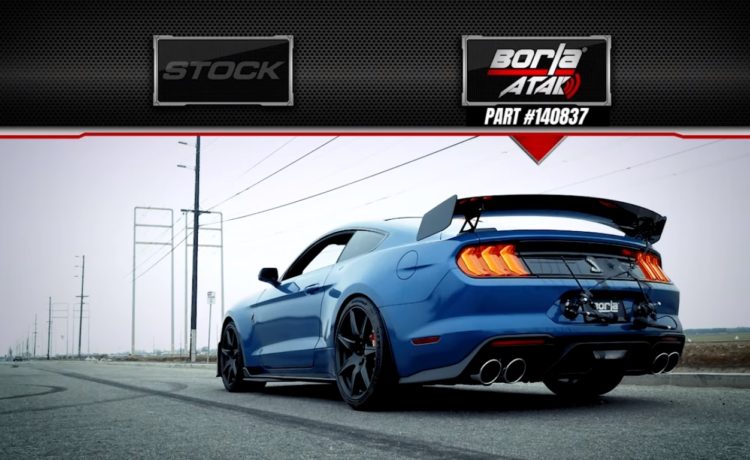 Borla Atak Cat-Back Exhaust With SwitchFire X-Pipe 2020 Shelby GT500