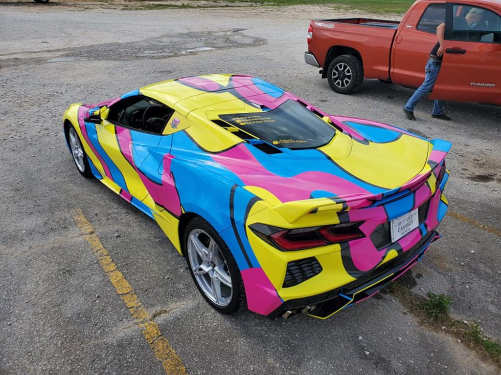 C8 Corvette Wrap 5